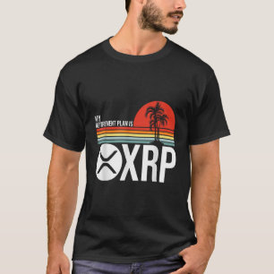 Camiseta Meu Plano de Aposentadoria É Token XRP Hodl Retro