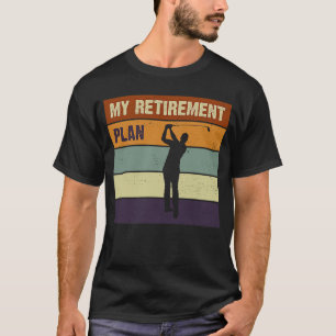Camiseta Meu Plano de Aposentadoria Jogadores de Golfe Box