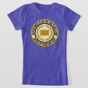 Camiseta Meu Plano de Cinco Anos É Um Cochilo Funny Introve