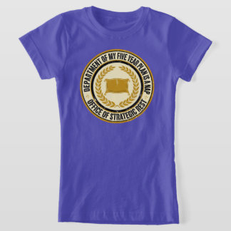 Camiseta Meu Plano de Cinco Anos É Um Cochilo Funny Introve
