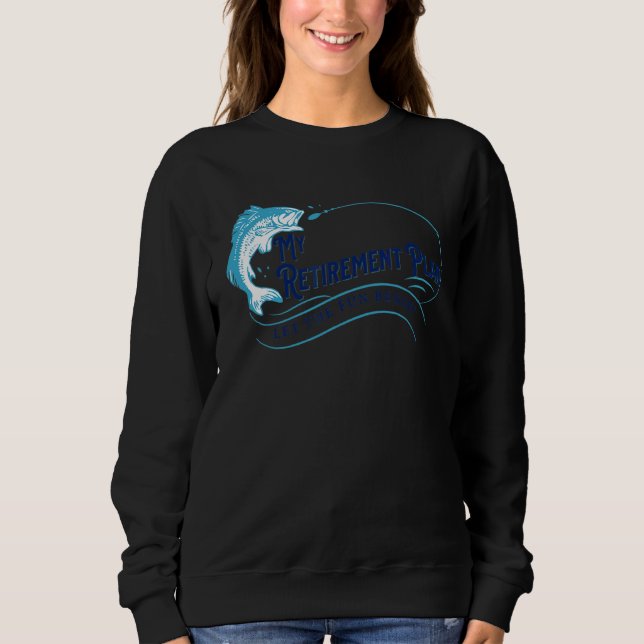 Camiseta Meu Plano de Reforma de Pesca Pescadores Piada 1 (Frente)