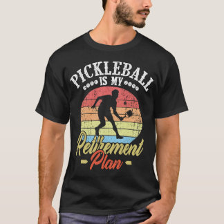 Camiseta Meu Plano de Reforma Pickleball Engraçado Pickleba