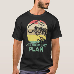 Camiseta Meu Plano De Reforma Retrocede Peixe De Pesca De G