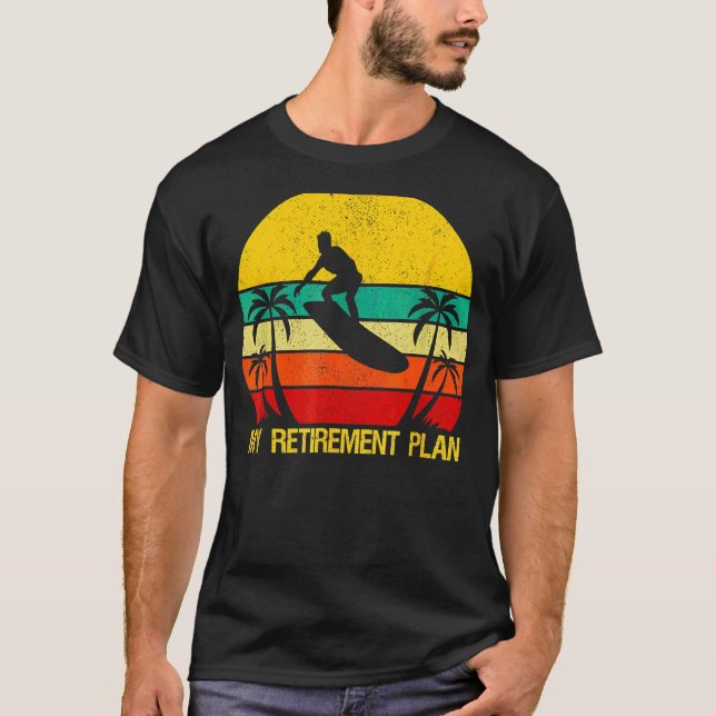 Camiseta Meu Plano De Reforma Surfando Em Breve Para Ser Re (Frente)