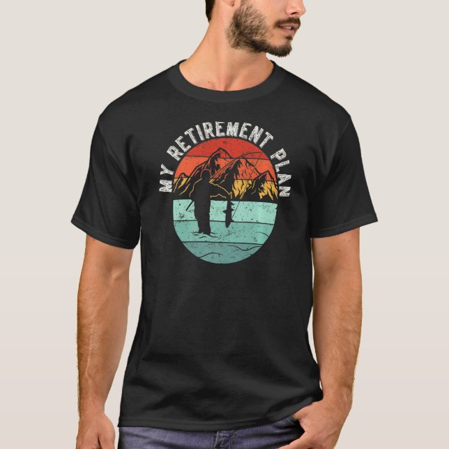 Camiseta Meu Plano De Reforma Vintagem Pesca (Frente)