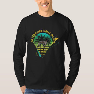Camiseta Meu Plano de Retirada, Whippet, Cachorro Aposentad
