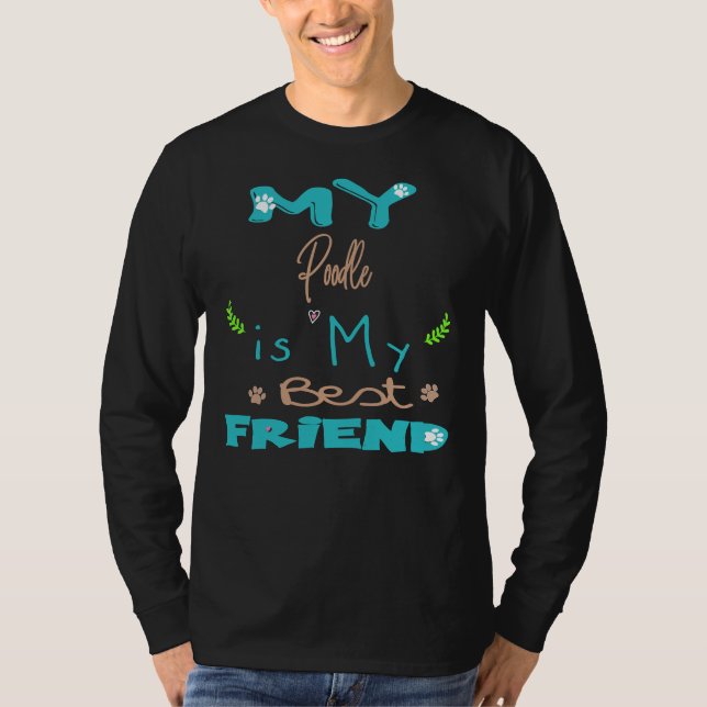 Camiseta Meu Poodle é meu melhor amigo (Frente)