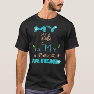 Camiseta Meu Poodle é meu melhor amigo