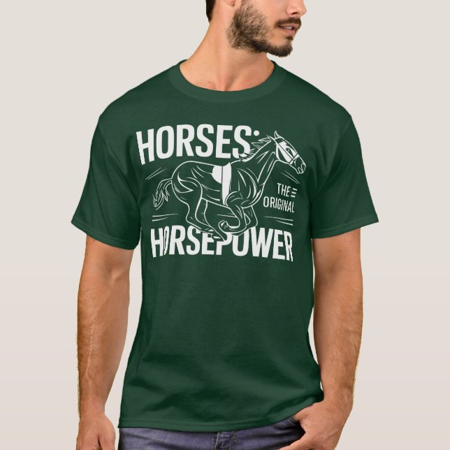 Camiseta Meu presente de herapista do Cavalo (Frente)