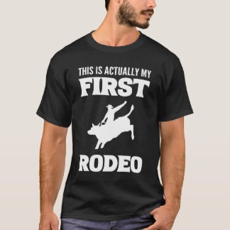 Camiseta Meu primeiro amigo Gift do Cavalo de Rodeo