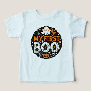 Camiseta Meu Primeiro Boo Halloween