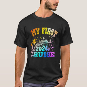 Camiseta Meu Primeiro Cruzeiro 2024 Férias Correspondentes 