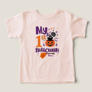 Camiseta Meu Primeiro Dia das Bruxas Bonito Pumpkin Engraça