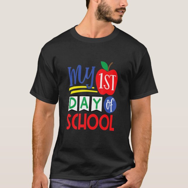 Camiseta Meu Primeiro Dia De Professores (Frente)