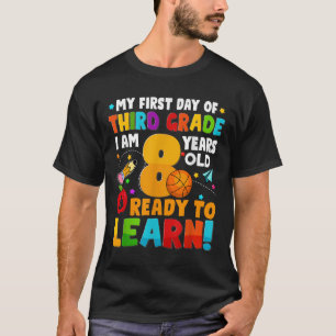 Camiseta Meu Primeiro Dia Do Terceiro Grau Pronto Para Apre