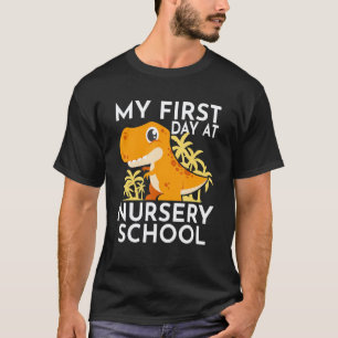 Camiseta Meu Primeiro Dia Na Escola De Educação Infantil