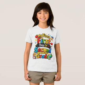 Camiseta Meu Primeiro Dia Na Segunda Série