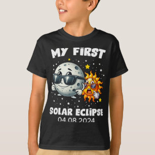 Camiseta Meu Primeiro Eclipse Solar Total Abril 8 2024 Todd