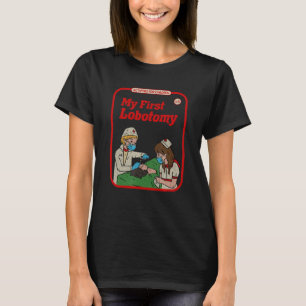 Camiseta Meu Primeiro Gótico de Horror de Lobotomia Oculta 