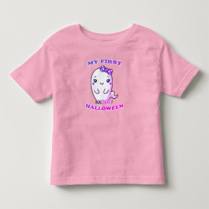 Camiseta Meu Primeiro Halloween, Bela Menina Bebê Fofa 2023