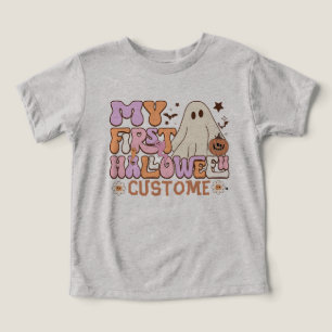 Camiseta Meu Primeiro Halloween Cliente Pumpkin Ghost Groov