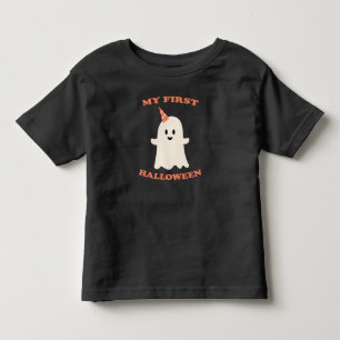 Camiseta Meu Primeiro Halloween Fantasia de Bebê Menino Men