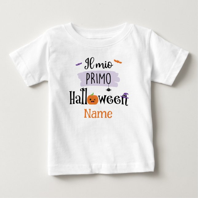Camiseta Meu Primeiro Halloween - Il Mio Primo Halloween (Frente)