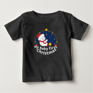 Camiseta Meu Primeiro Natal