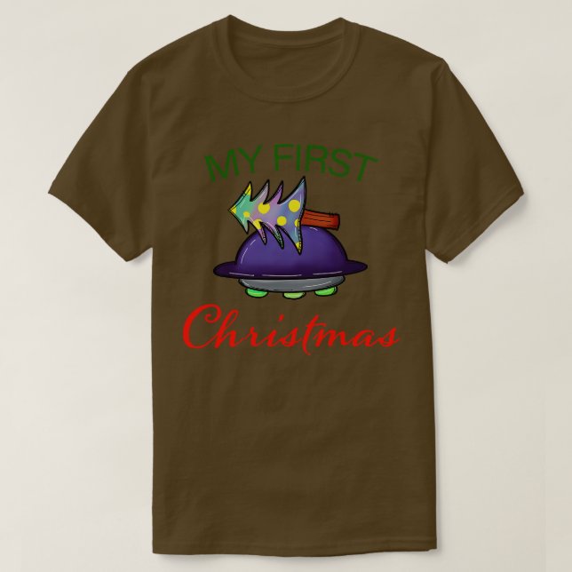 Camiseta meu primeiro natal 3 (Frente do Design)