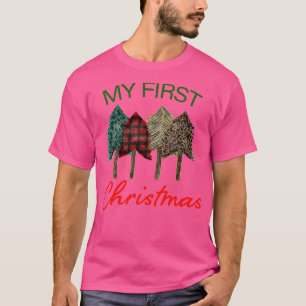 Camiseta meu primeiro natal 50