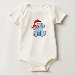Camiseta "Meu Primeiro Natal", casaco de bebê com cachorrin