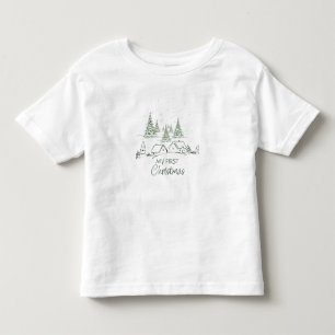 Camiseta Meu primeiro Natal personalizado