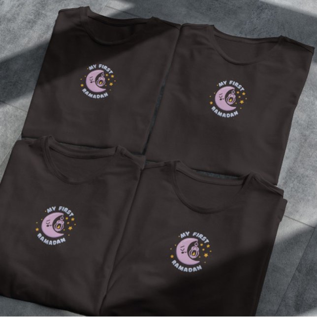 Camiseta Meu Primeiro Ramadã (Criador carregado)