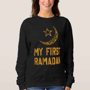 Camiseta Meu Primeiro Ramadã Ramadan Mubarak Engraçado Rama