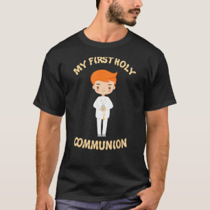 Camiseta Meu Primeiro Santo Menino da Igreja Comunitária