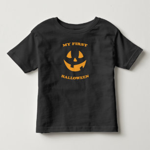 Camiseta Meu Primeiro Traje de Halloween Bebê Menino Menina