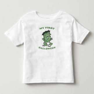 Camiseta Meu Primeiro Traje de Halloween Bebê Menino Menina