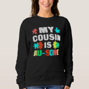 Camiseta Meu Primo É Um Apoio A Autismo Criança Autista