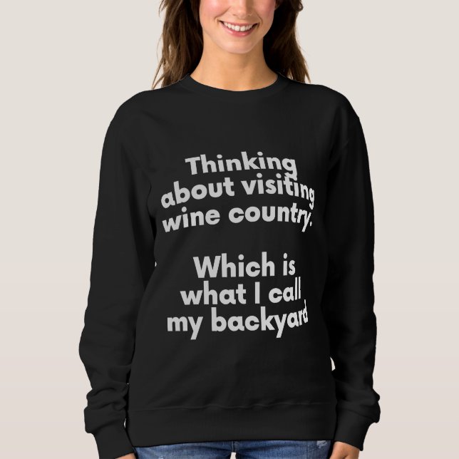 Camiseta Meu Quintal É Vinho (Frente)