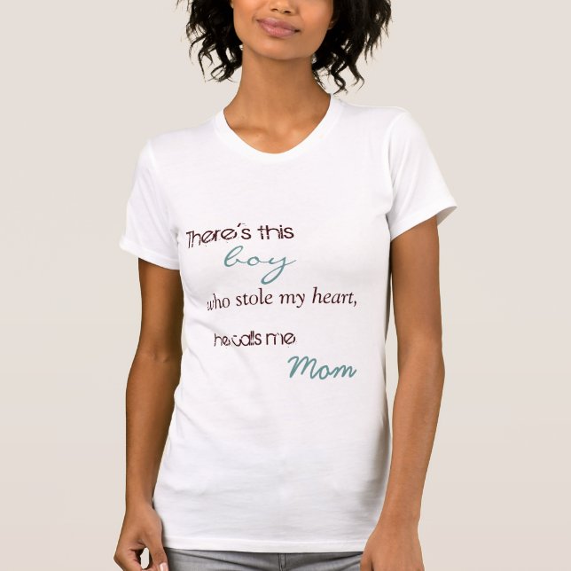 Camiseta Meu rapaz pequeno (Frente)