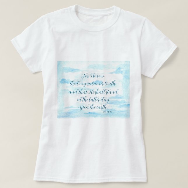 Camiseta Meu Redentor Vive (Frente do Design)