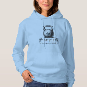 Camiseta Meu Reset Diário Treino Levantar Respirar Repeti