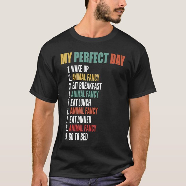 Camiseta Meu Rico Engraçado do Dia Perfeito (Frente)