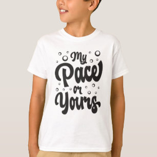Camiseta Meu Ritmo Ou Sua Nadadora Nadadora Natação De Água
