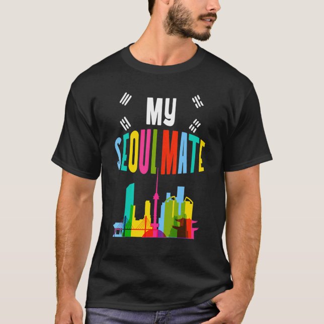 Camiseta Meu Roupa de Seoulmate Coreano (Frente)