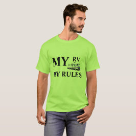 Camiseta Meu rv, minhas REGRAS