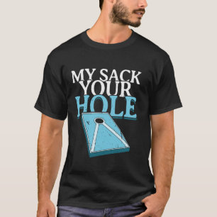 Camiseta Meu Saco Seu Buraco Feijão Saco de Areia Lançament