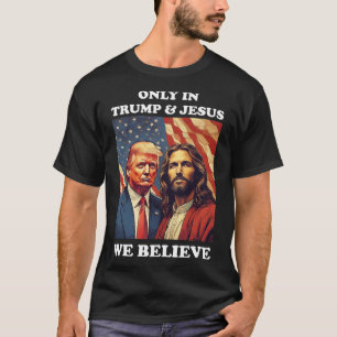 Camiseta Meu Salvador Trump É Meu Presidente Pro Republican