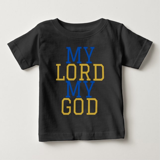 Camiseta Meu Senhor Meu Deus Bíblico (Frente)