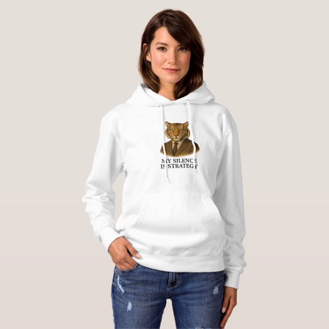CAMISETA MEU SILÊNCIO É ESTRATÉGIA (Frente Completa)